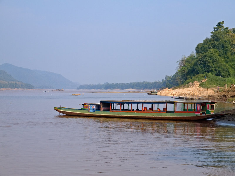 Boat, Luang Prabang, Mekong